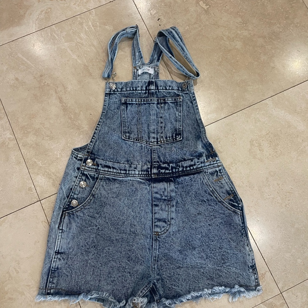 Bluivy Light Blue Denim Overalls